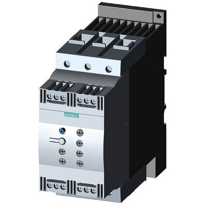 Przekaźnik Siemensa w wytrzymałej obudowie metalowej z wieloma złączami śrubowymi, przeznaczony do sterowania obwodami elektrycznymi.