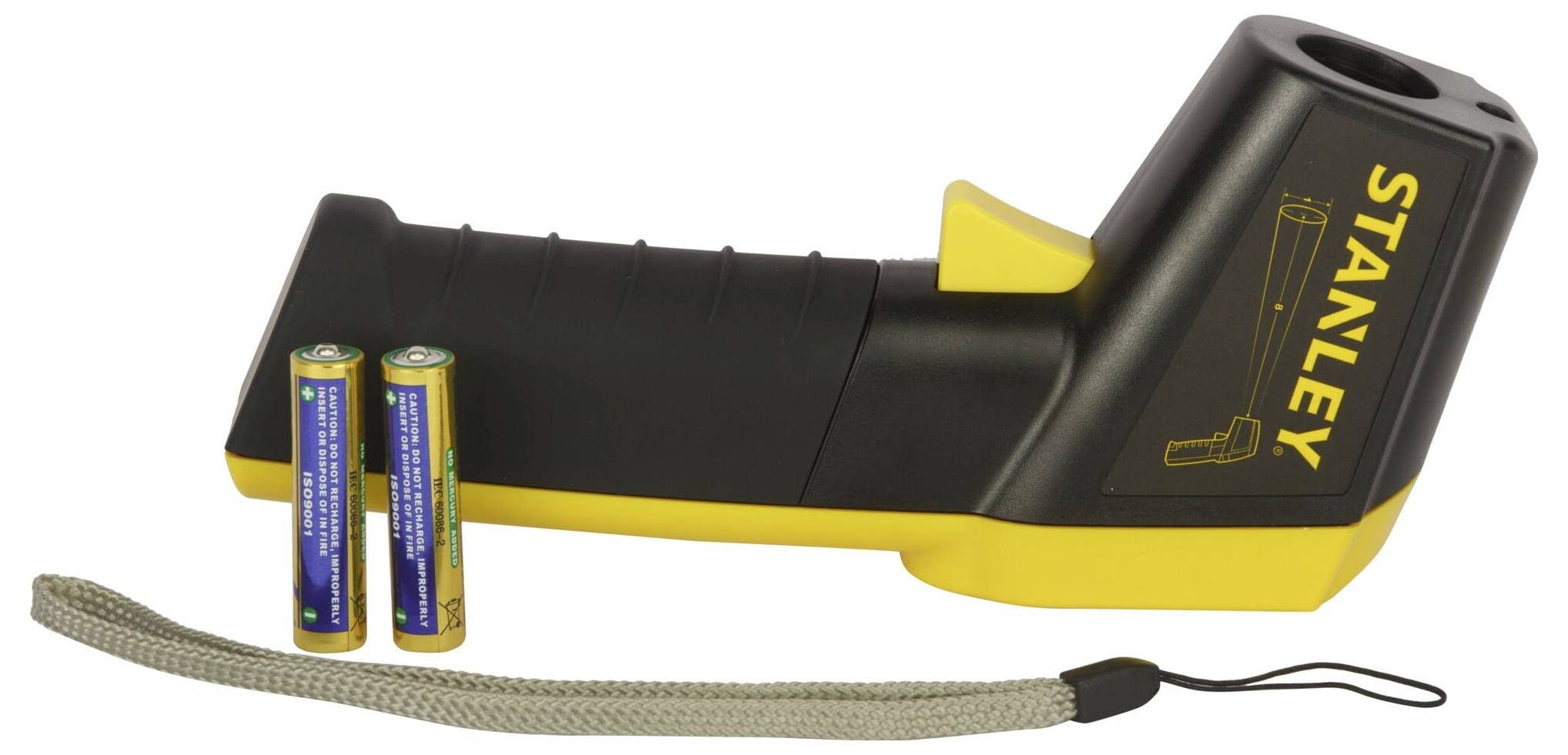 Оптика пірометра STANLEY neu 8:1 -38 - 520 °C