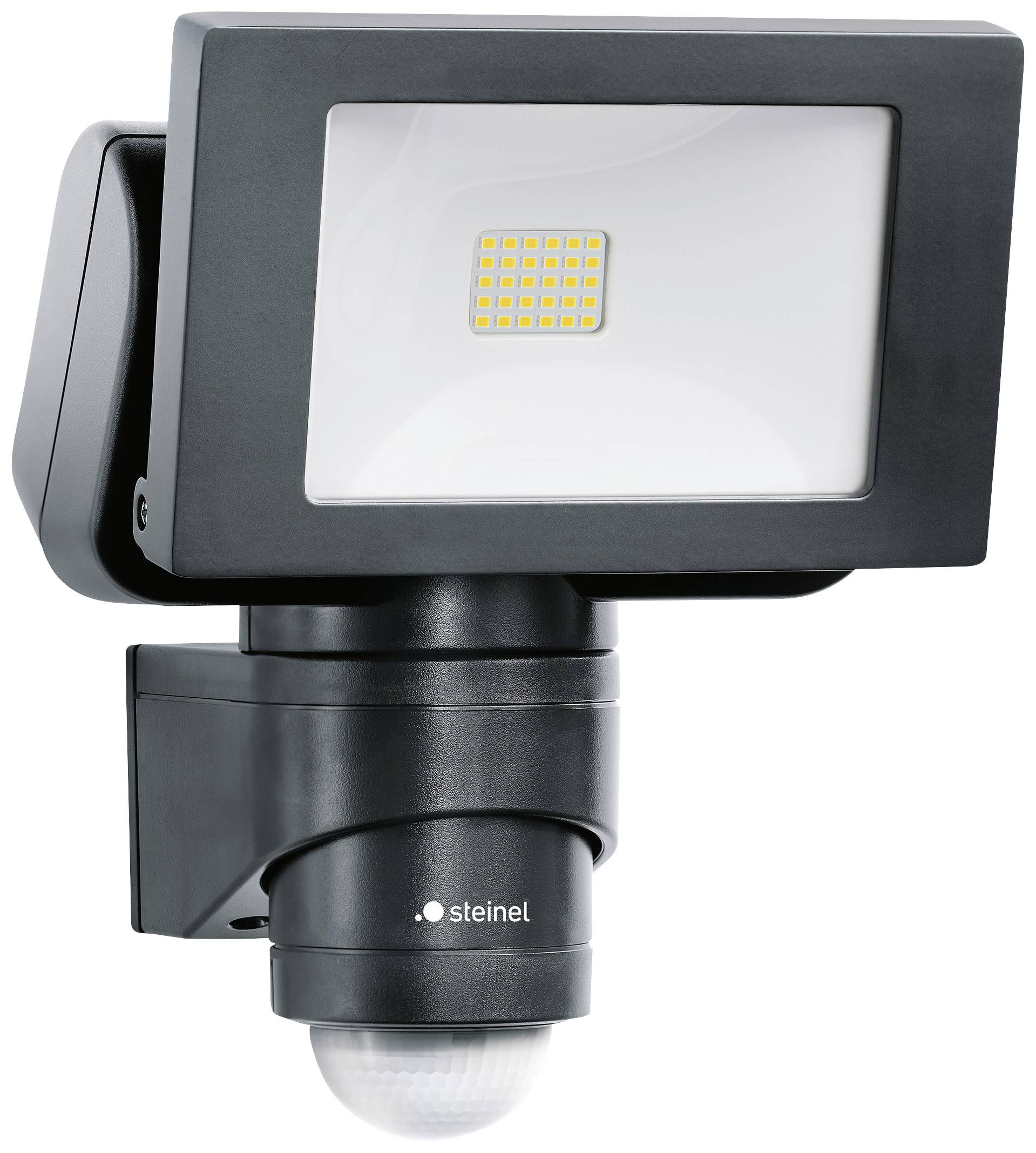 Steinel LED STRAHLER LS 150 S SW 052546 Вуличний світлодіодний точковий світильник з датчиком руху EEK: E (A - G) 14,7 Вт Колір св