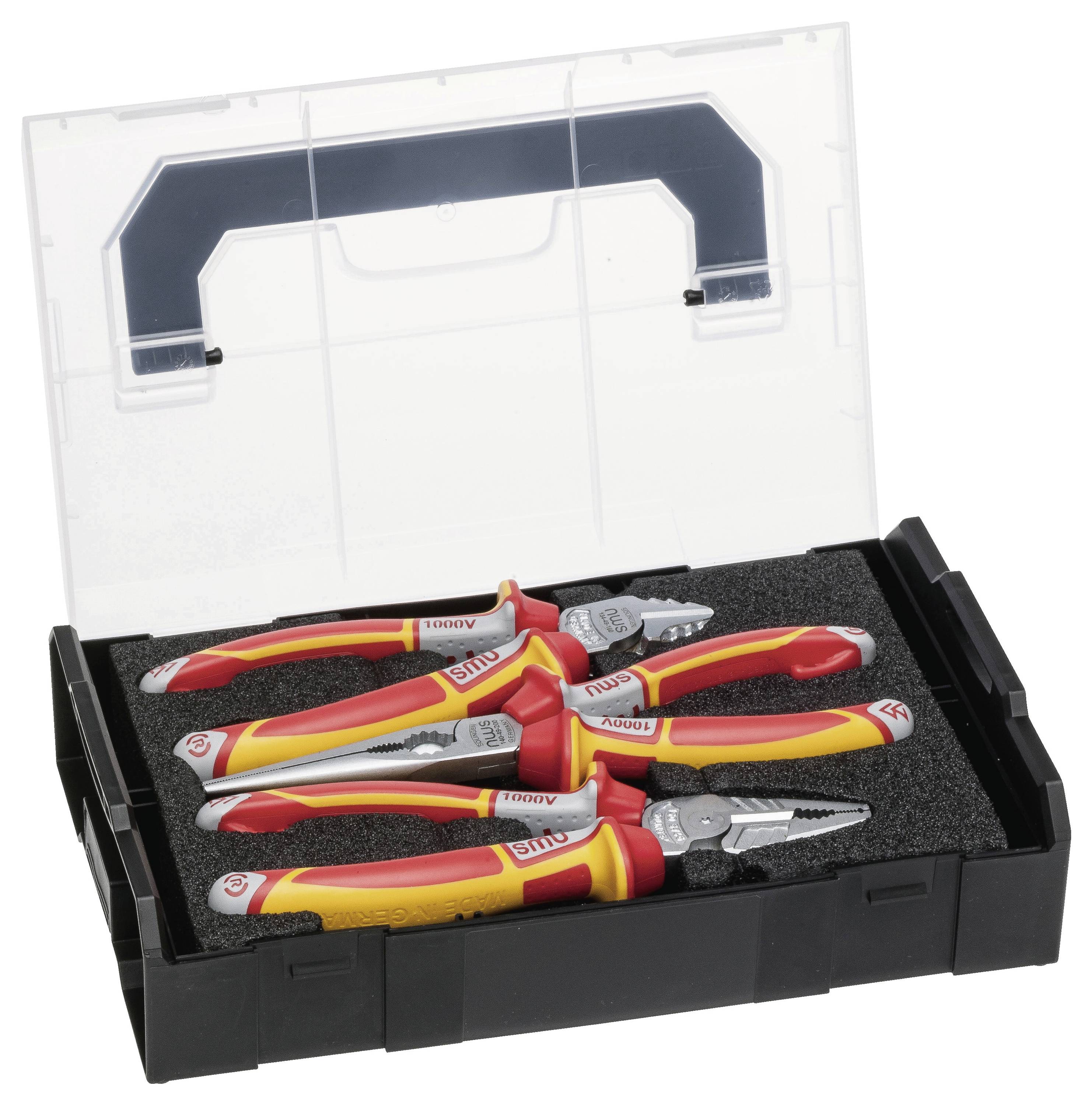 Набір плоскогубців NWS 338-1, VDE, 4 предм.