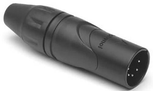 Роз'єм Amphenol AX5MB XLR чоловічий, нікельований, 1 шт.