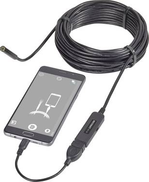 Kamera inspekcyjna USB VOLTCRAFT BS-26 VC-8919590, 8 mm x 9.85 m, 1600 x 1200 Pixel, IP67