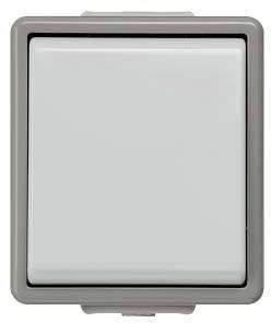 Электромонтажные принадлежности Siemens Переключатель жалюзи Delta, серый, 5TA4701, 1 шт.