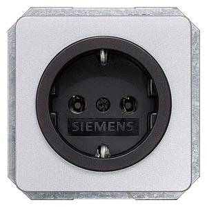 Siemens Osprzęt elektroinstalacyjny Gniazdo elektryczne srebrny 5UB1463 1 szt.