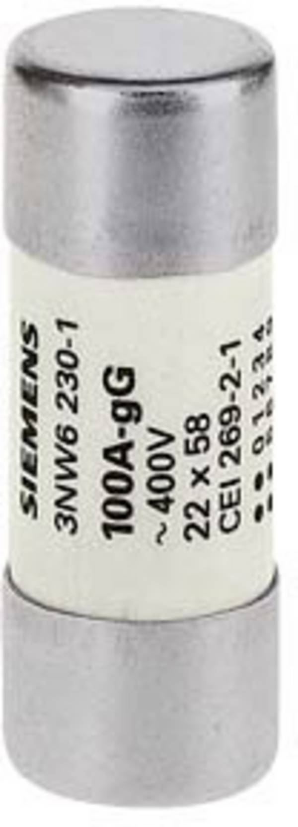Siemens 3NW62121 Wkładka bezpiecznika cylindrycznego 32 A 690 V 10 szt.