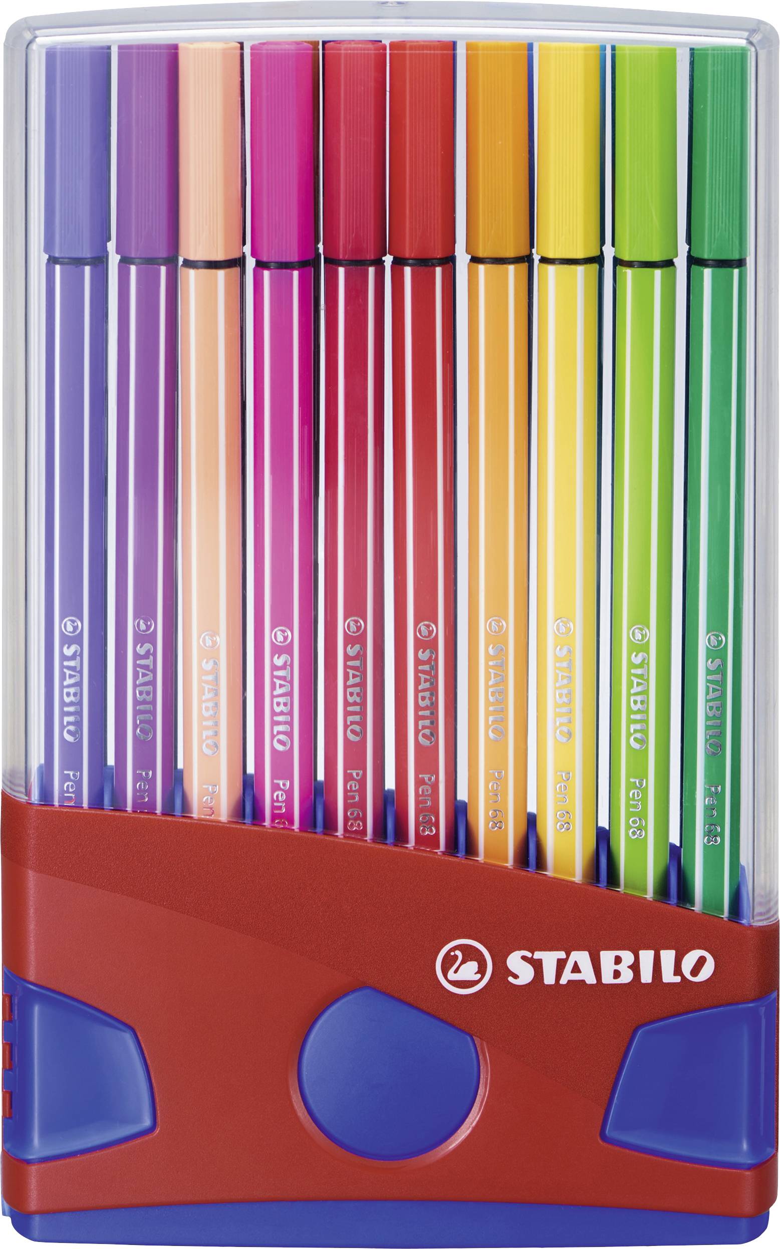 Ручка STABILO Flamaster 68 ColorParade 6820-04 різнокольорова, асорті 1 мм 20 шт.
