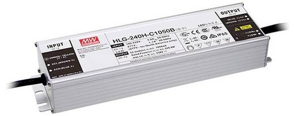 MEAN WELL HLG-240H-C700B Sterownik LED Stałonaprądowy 249.9 W 700 mA 178 - 357 V/DC Funkcja ściemniania 3 w 1, Montaż w strefach zagrożonych wybuchem, Możlowość stosowania w meblach, Outdoor, Układ PFC, Ściemniacz, Zabezpieczenie przed przeciążeniem, Zabezpieczenie przed przepięciem 1 szt.