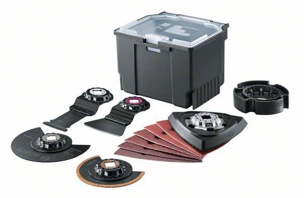 Bosch Accessories 2609256F49 2609256F49  Zestaw akcesoriów do multinarzędzia 12 szt.   1 szt.