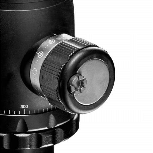 Pokrętło regulacyjne precyzyjnego urządzenia z podziałką od 0 do 300, otoczone symbolami funkcji. Główna funkcja: dokładne dostosowanie.