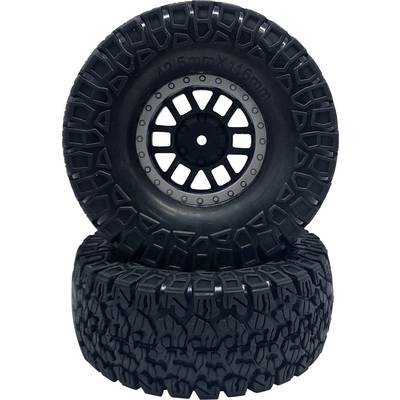 Koło kompletne Reely RE-6592449 1:10 Crawler ciemnoszary 2 szt.-0