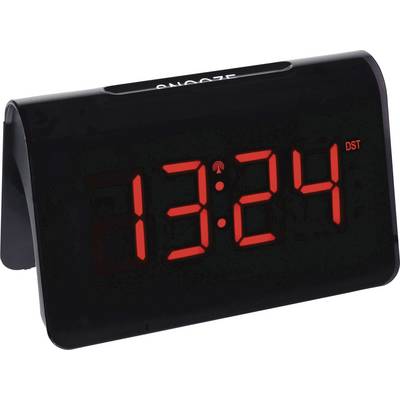 Elektroniczny budzik wyświetla godzinę 13:24 czerwonymi cyframi. Na górze widnieje napis 'DRZEMKA'.