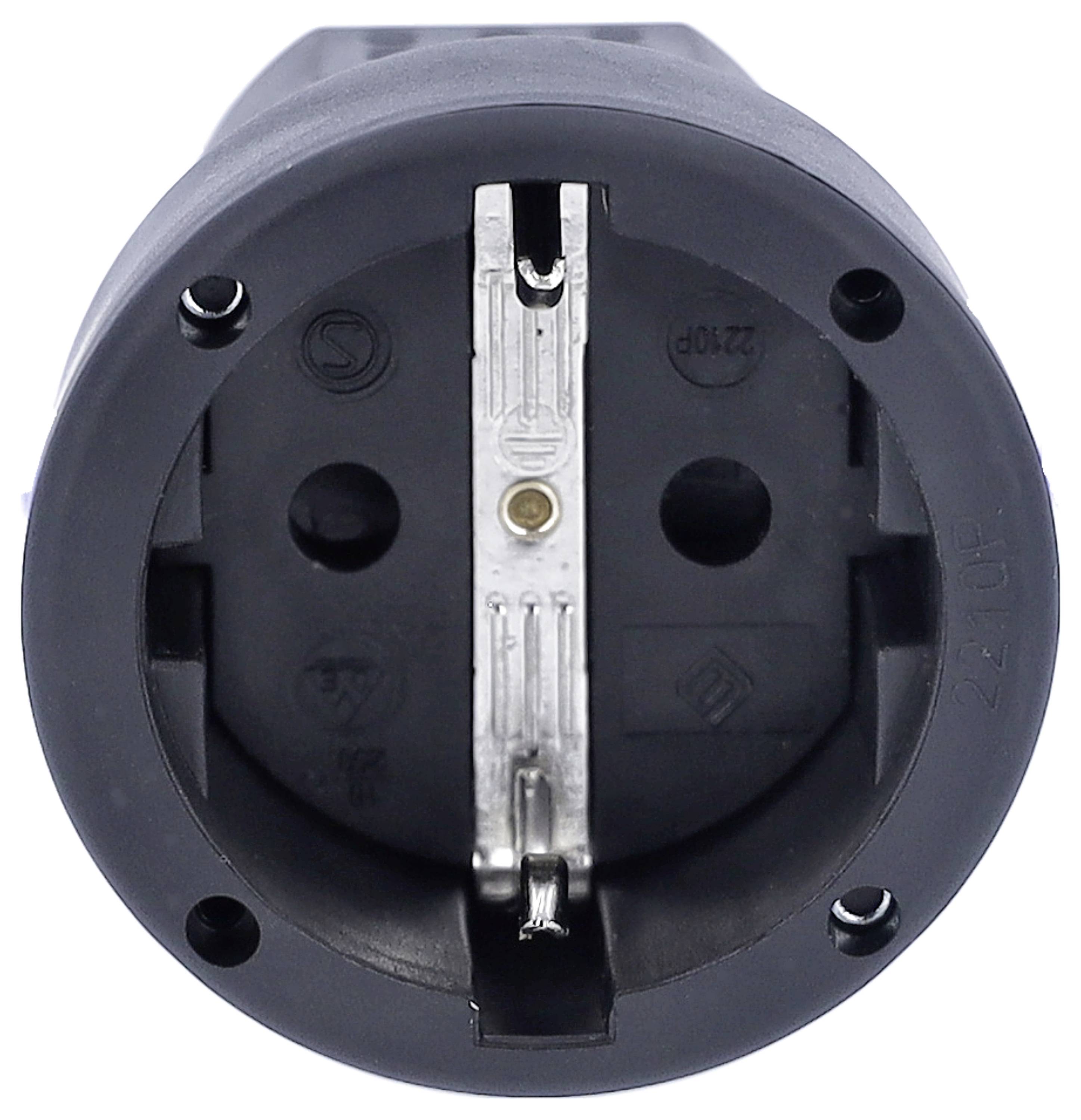 Заземлений роз'єм AS Schwabe 62225, IP20