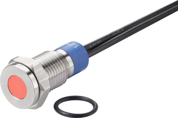 TRU COMPONENTS TC-7495144 Lampa LED, 12 V DC/AC, 8 mm
