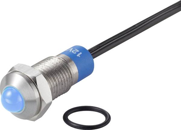 TRU COMPONENTS TC-7495168 Lampa LED, 12 V DC/AC, 8 mm