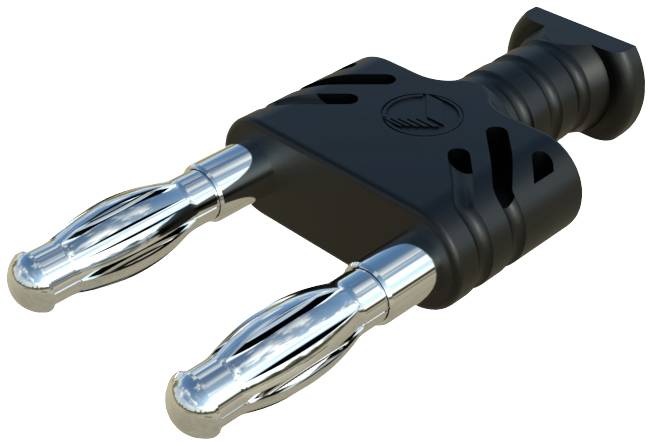 Перемичка з роз'ємом-мама Hirschmann Test & Measurement KST ws 14/4 972265100 Діаметр контакту: 4 мм чорний 1 шт.