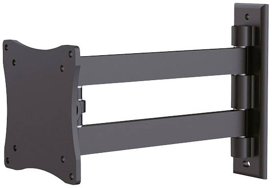 Настінне кріплення для монітора Neomounts FPMA-W820BLACK 1 дисплей 25,4 см (10 дюймів) - 68,6 см (27 дюймів), чорний, поворотне, п