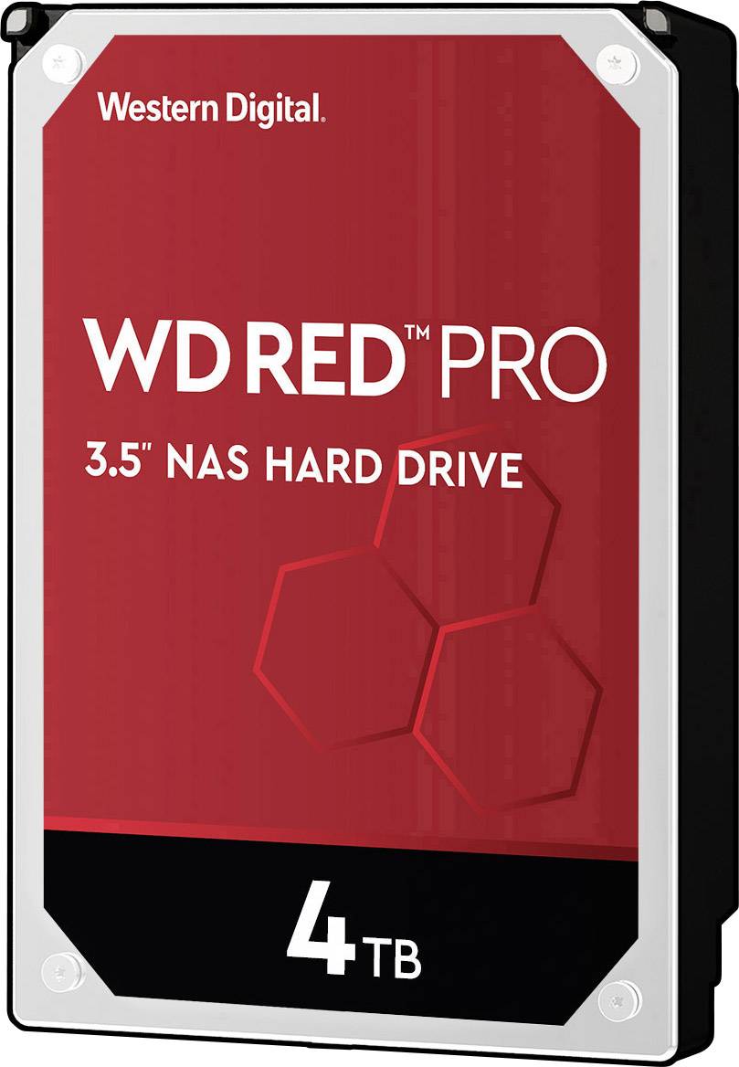 Western Digital WD Red™ Pro 4 TB Dysk twardy wewnętrzny, 3,5'' (8,9 cm) SATA 6 Gb/s WD4003FFBX Opakowanie zastępcze