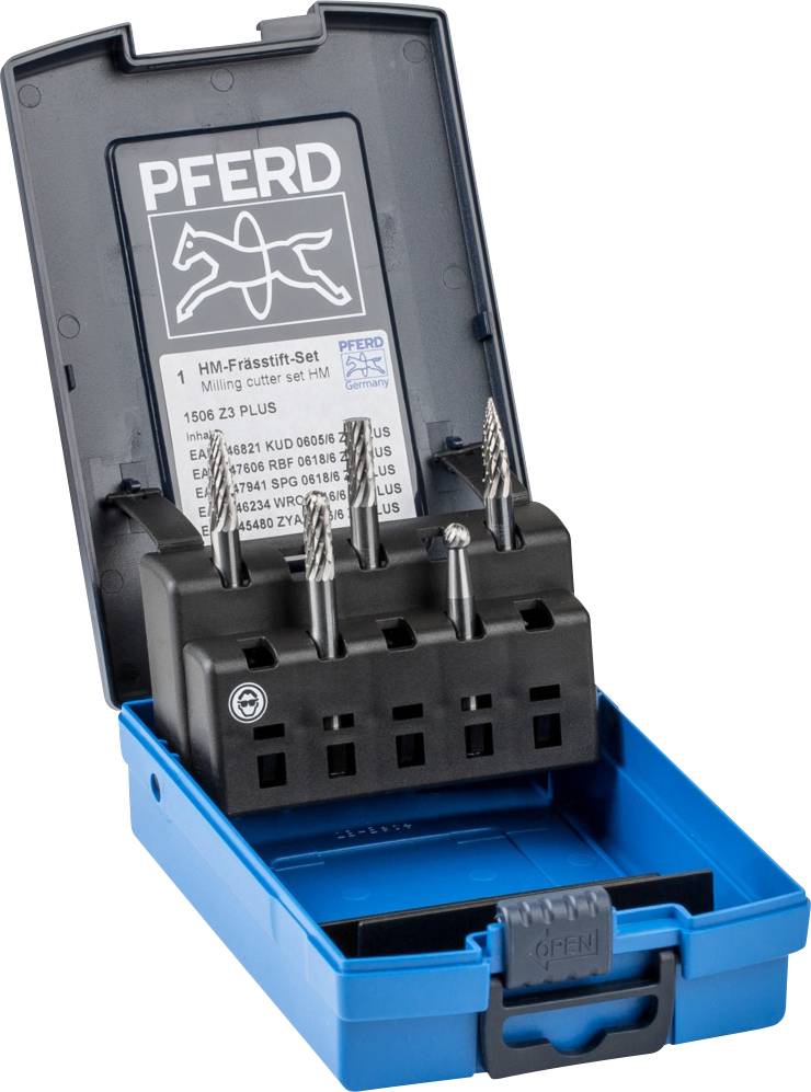 Набір фрез PFERD TOOLS 1506 Z3 PLUS 21901506, 1 шт.