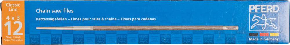 Напилок круглий PFERD TOOLS 412 200 X 4.0 CLASSIC 11016203 200 мм 6 шт.