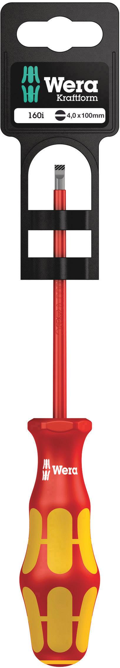 Плоска викрутка Wera 160i 05100003001 Ширина леза: 4 мм