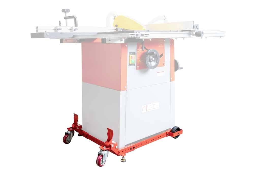 Плоский візок Holzmann Maschinen UFE410FLEX Максимальне навантаження: 410 кг Кількість роликів: 4