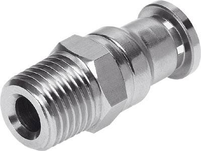 Złącze śrubowe wtykane FESTO CRQS-1/4-6 Gwint zewnętrzny: 1/4" Średnica rury: 6 mm 1 szt.