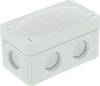 Skrzynka przyłączeniowa Wiska COMBI 206/5 LG, IP66/IP67, (D x S x W) 85 x 49 x 51 mm, szaro-biały (ral 7035), 1 szt.