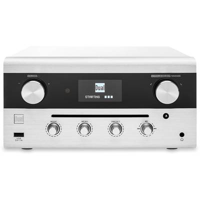 Radio internetowe z odtwarzaczem CD Dual CR 900 Phantom DAB+, UKW obsługa DLNA, obsługa Spotify biały