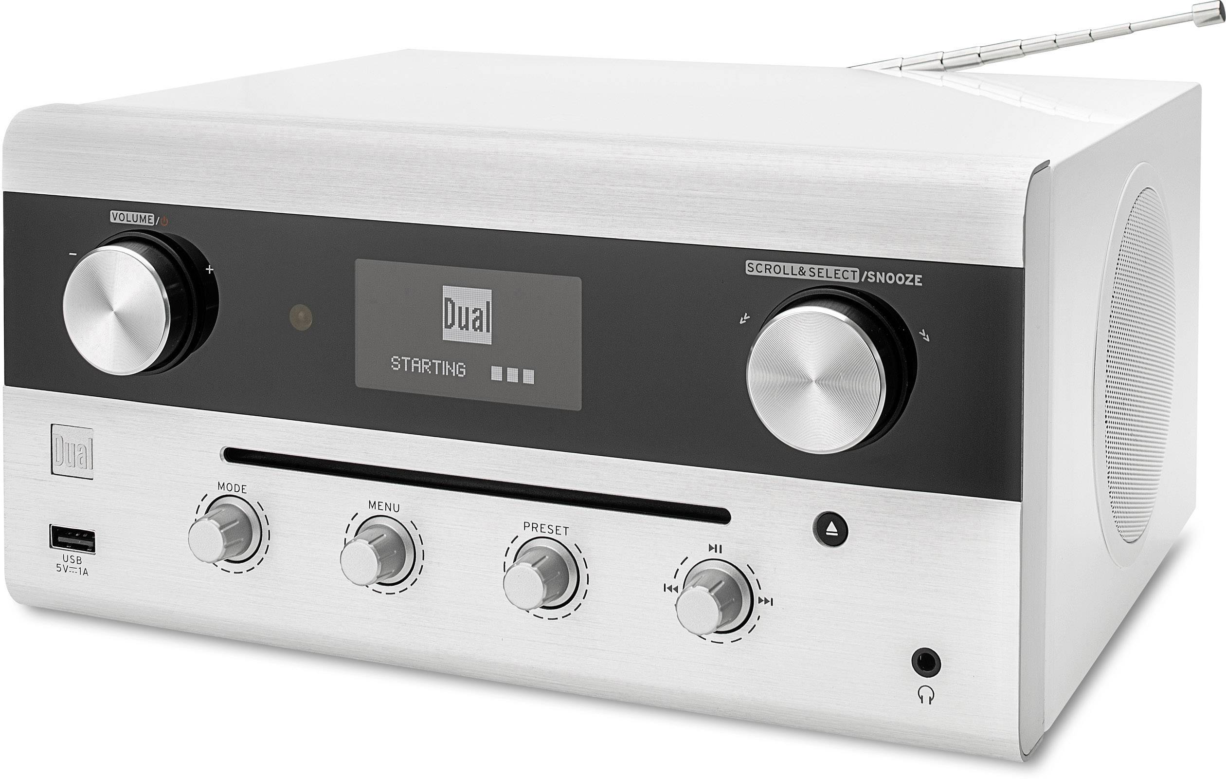 Radio z odtwarzaczem CD Dual CR 900 Phantom DAB+, FM AUX