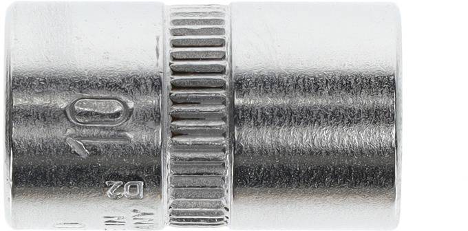 Kołek metalowy z prążkowaną częścią środkową, odpowiedni do mocowania w twardych materiałach.