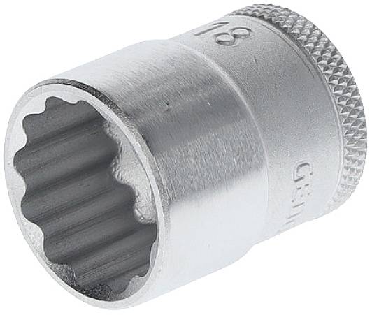 Gedore D 30 18 6231480 Kwadrat solidny 10 mm (3/8 cala) Nasadka 18 mm 3/8" 3/8" (10 mm)