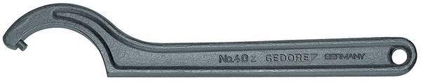 Gedore 6337120 40 Z 58-62 Klucz hakowy  Rozmiar klucza (metryczny) (tylko do tytułu) 58 - 62 mm