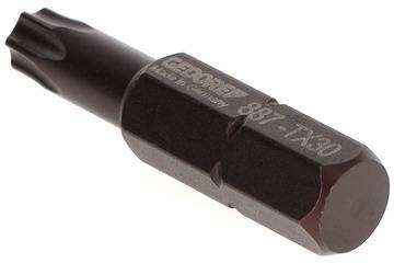 Bit do wkrętaka Torx z oznaczeniem 'GEDORE 887 TX30', wyprodukowany w Niemczech.