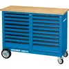 Gedore 2528096 Stół warsztatowy na kółkach (S x W x G) 1250 x 985 x 550 mm niebieski
