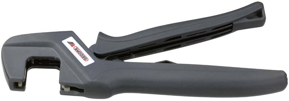 Obcinacz do strun Peddinghaus Gitarrenständer, czarne, ergonomicznie ukształtowane narzędzie, służące do cięcia strun gitarowych.