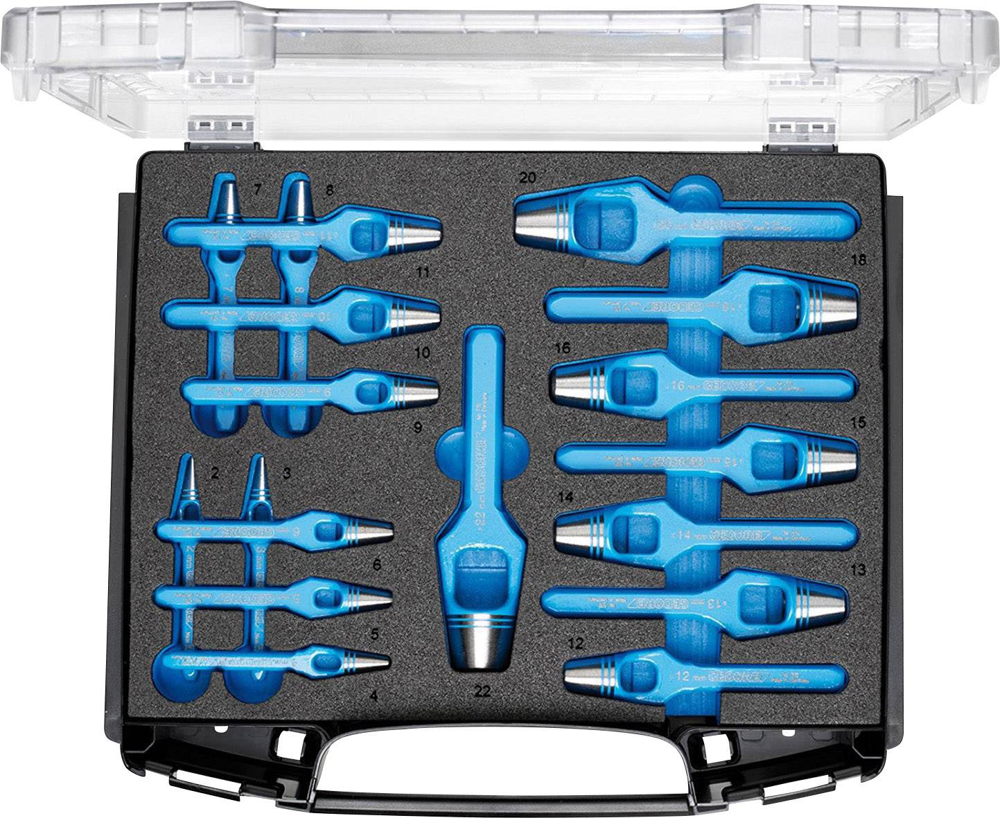 Набір пробійників Gedore 1101-570500 2963469 1 шт.