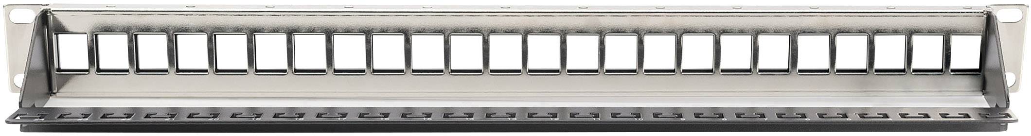 Патч-панель Digitus DN-91411 на 24 порта, 483 мм (19 дюймов), без сетевых спецификаций, 1 U, без монтажа.