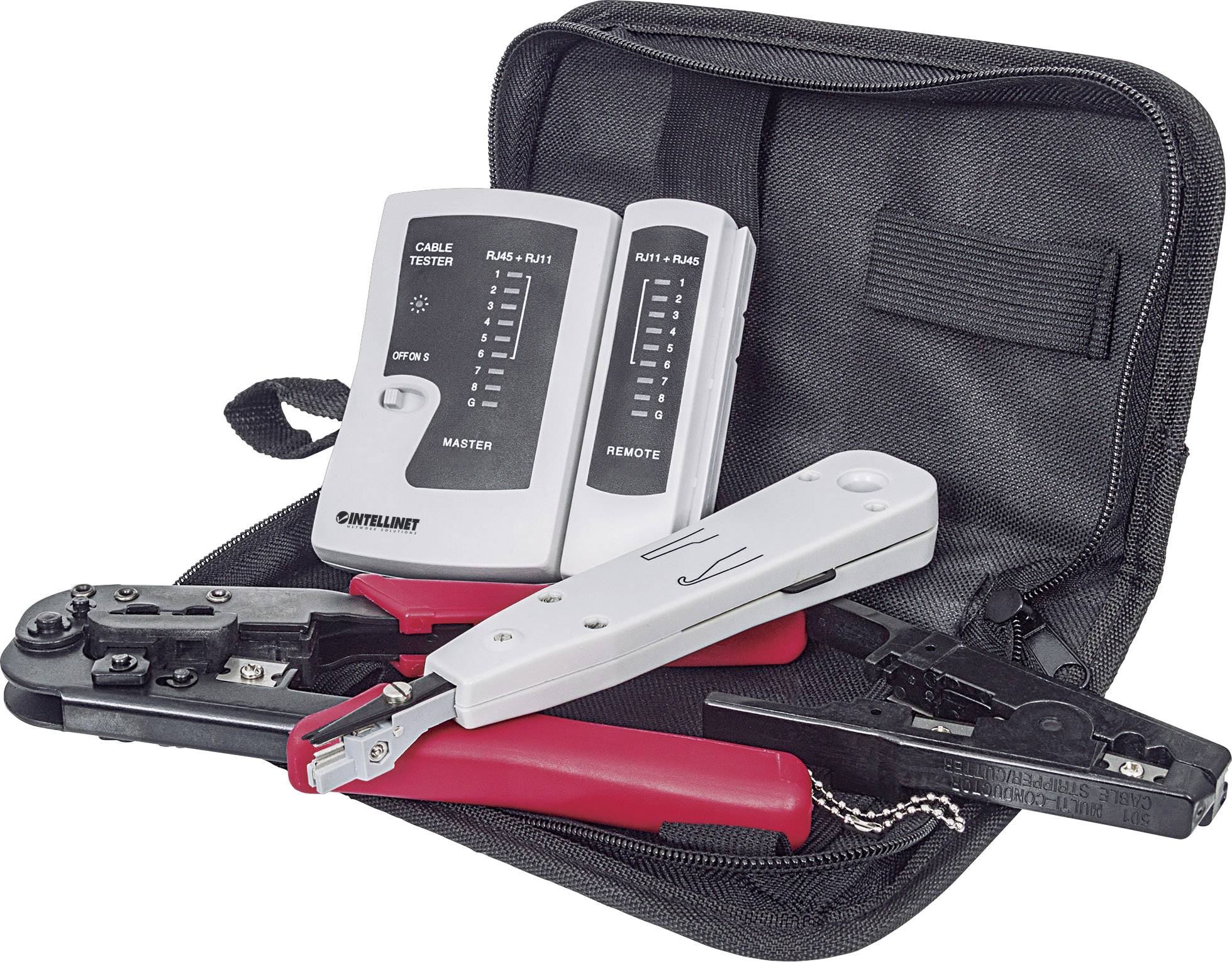 Комплект для мережевого монтажу Intellinet Zubehör Netzwerk. Підходить для: CAT 3, CAT 4, CAT 5, CAT 5e, CAT 6, CAT 6a, CAT 6a (CA