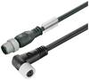 Weidmüller 1220620500 Kabel połączeniowy czujnika/aktuatora SAIP-M12GM8W-3-5.0U, piny: 3, 5.00 m, 1 szt.