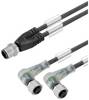 Weidmüller 1466211000 Kabel połączeniowy czujnika/aktuatora SAIL-ZW-M12BW-3L10V, piny: 3, 10.00 m, 1 szt.