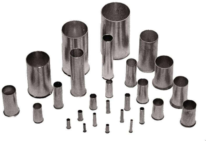 Weidmüller 1475640000 Трубчатый наконечник H0,34/5, без изоляции, 0,34 мм², 1000 шт.