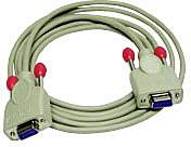 Кабель послідовного порту LINDY нульмодемний кабель LINDY 9-полюсний, купл./купл. 31578, 5.00 м