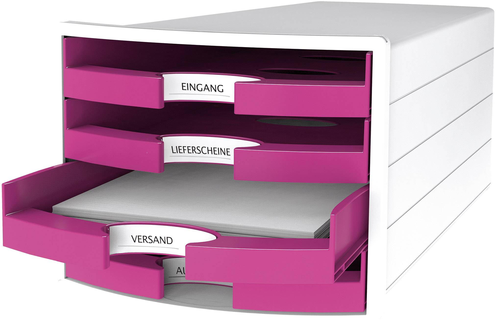 Шафа з шухлядами HAN 1013-56 біла DIN A4, DIN C4 Кількість шухляд: 4