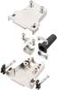 encitech DTZF15-RGL-M3-K 7960-5207-02 Obudowa złącza D-SUB Ilość styków: 15 odlew cynkowy 180 ° metal 1 szt.