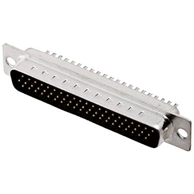 Wtyk D-Sub o 50 pinach, stosowany do transmisji danych w urządzeniach elektronicznych.