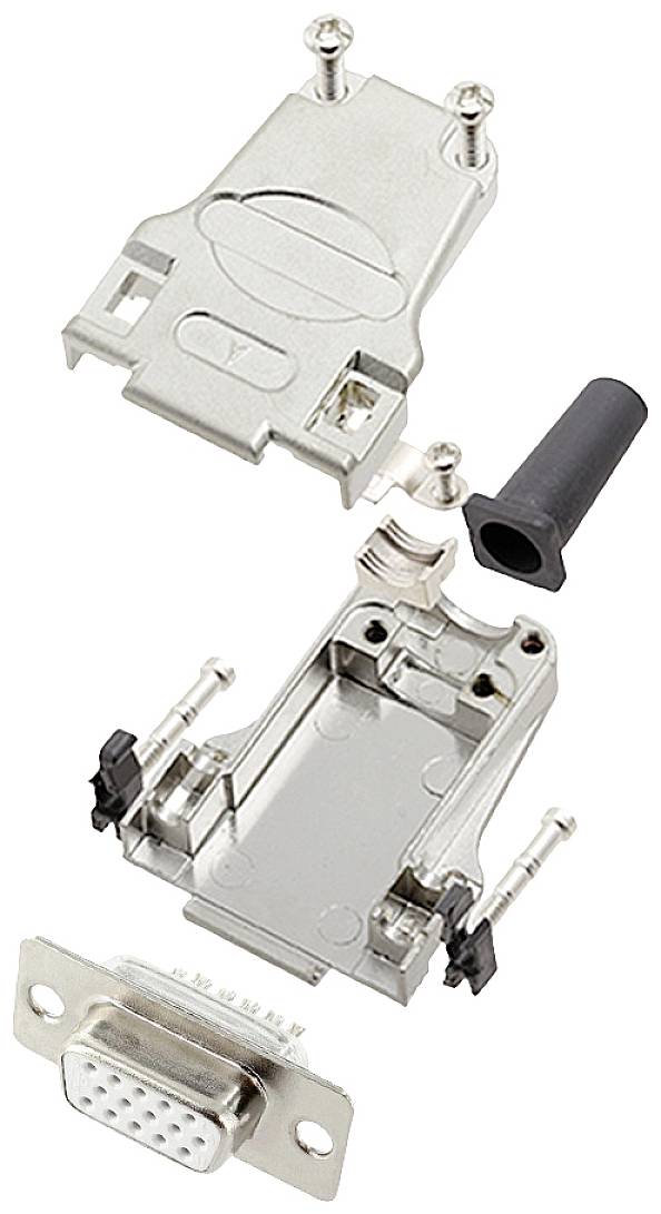 encitech DTZF09-HDS15-W-K 6355-8063-11 Комплект роз'ємів D-Sub 