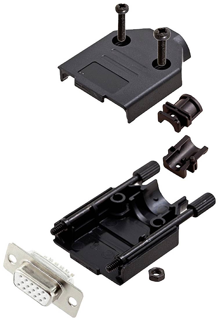 encitech DTPK-P-09-HDS15-W-K 6355-8053-11 Комплект роз'ємів D-Sub 