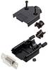encitech 6355-8053-11 Zestaw listew żeńskich D-Sub DTPK-P-09-HDS15-W-K, rzędy: 3, styki: 15, 180 °, 1 szt.