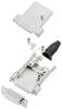 encitech 6355-8040-12 Zestaw listew żeńskich D-Sub DTSL15-LJSRG-T-DBS-W-K, rzędy: 2, styki: 15, 180 °, 1 szt.