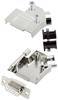 encitech 6355-8013-11 Zestaw listew żeńskich D-Sub D45ZK09-HDS15-W-K, rzędy: 3, styki: 15, 45 °, 1 szt.